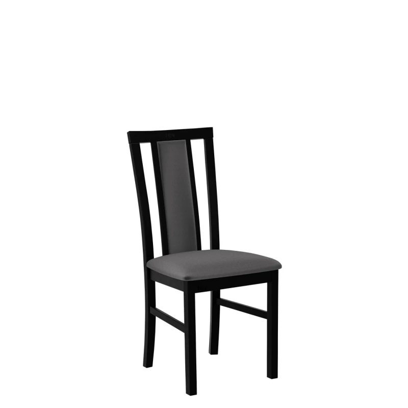 Židle ke kuchyňskému stolu FRATONIA 4 - černá / tmavá šedá