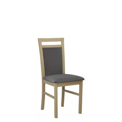 Kuchyňská židle FRATONIA 3 - dub sonoma / tmavá šedá