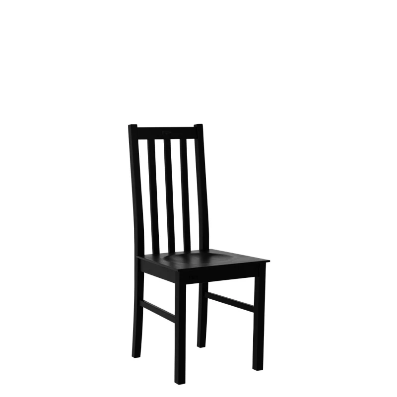 Dřevěná židle do kuchyně EDON 10 - černá