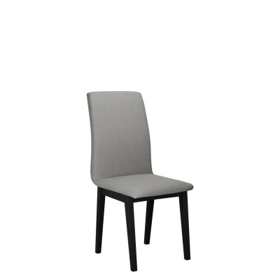Čalouněná židle do kuchyně ADKINS 1 - černá / šedá