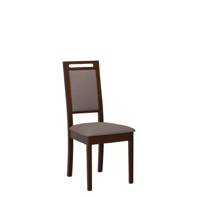Čalouněná židle do jídelny ENELI 15 - ořech / hnědá 1
