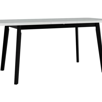 Rozkládací stůl do jídelny 140x80 cm AMES 6 - dub sonoma / bílý