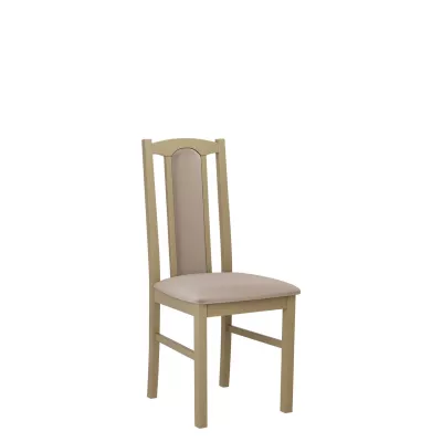 Čalouněná židle do kuchyně EDON 7 - dub sonoma / béžová