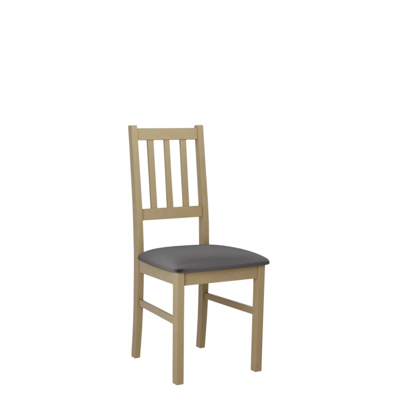 Židle do kuchyně EDON 4 - dub sonoma / tmavá šedá
