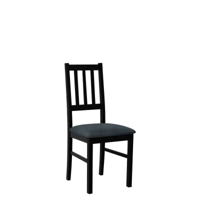 Židle do kuchyně EDON 4 - černá / námořnická modrá