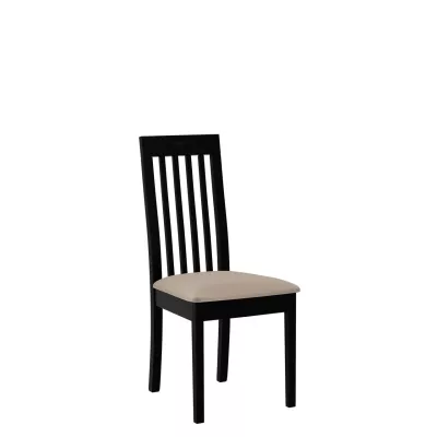 Kuchyňská čalouněná židle ENELI 9 - černá / béžová