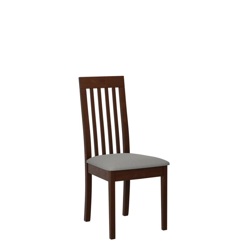 Kuchyňská čalouněná židle ENELI 9 - ořech / šedá