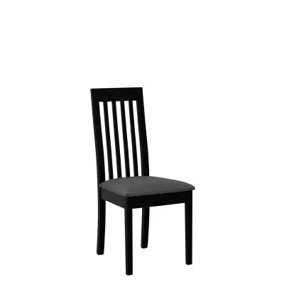 Kuchyňská čalouněná židle ENELI 9 - černá / tmavá šedá