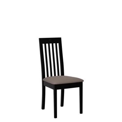 Kuchyňská čalouněná židle ENELI 9 - černá / hnědá 1