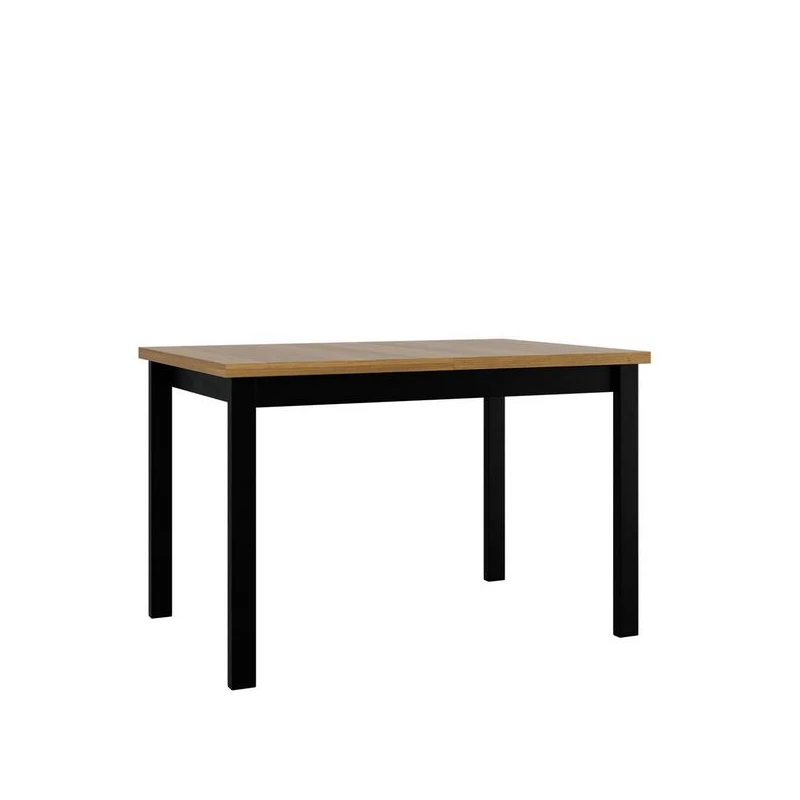 Rozkládací kuchyňský stůl 120x80 cm ELISEK 1 - dub grandson / černý