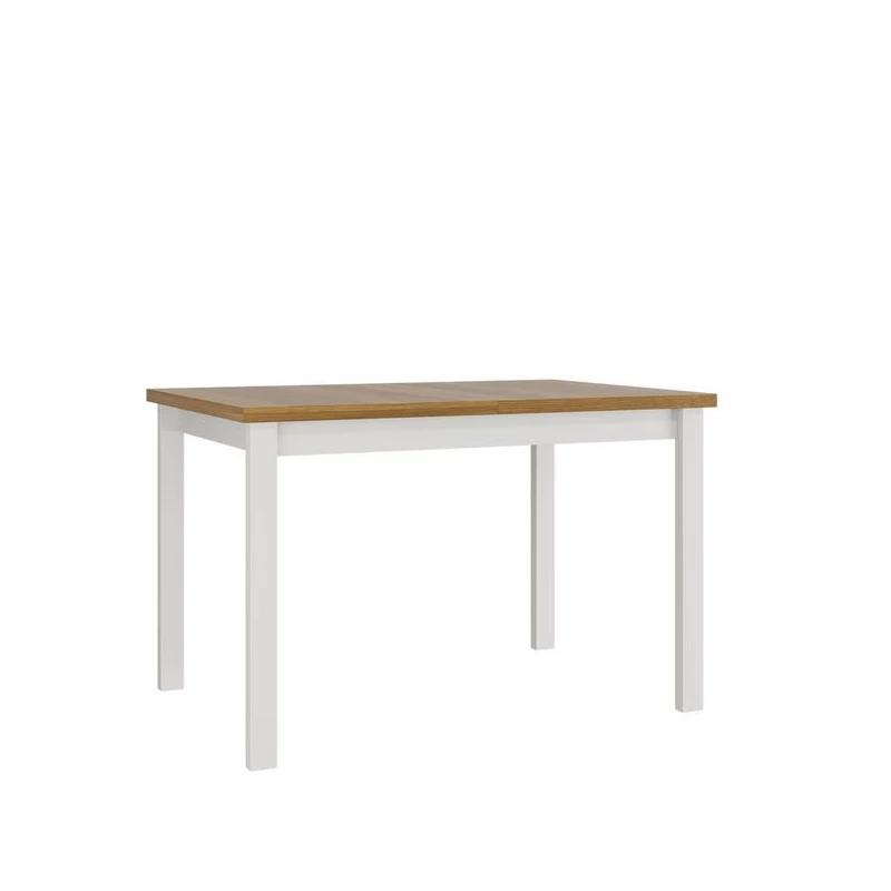 Rozkládací kuchyňský stůl 120x80 cm ELISEK 1 - dub grandson / bílý