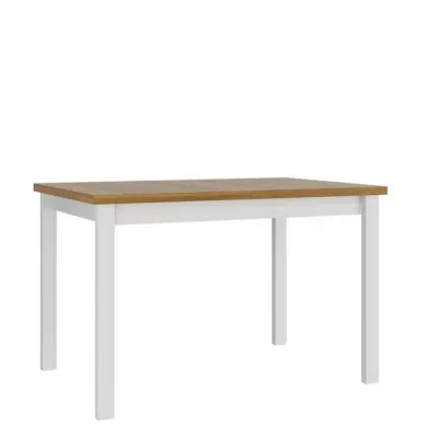 Rozkládací kuchyňský stůl 120x80 cm ELISEK 1 - dub grandson / bílý