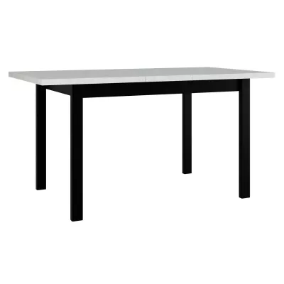 Rozkládací kuchyňský stůl 120x80 cm ELISEK 1 - bílý / dub sonoma