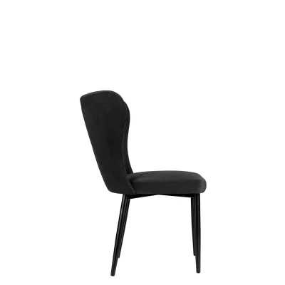 Kuchyňská čalouněná židle ZOLFO - černá