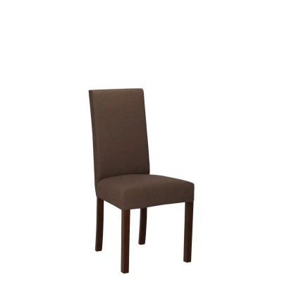 Jídelní čalouněná židle ENELI 2 - ořech / hnědá 2