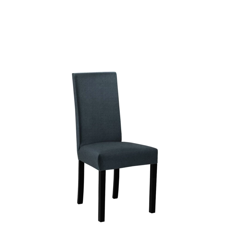 Jídelní čalouněná židle ENELI 2 - černá / námořnická modrá