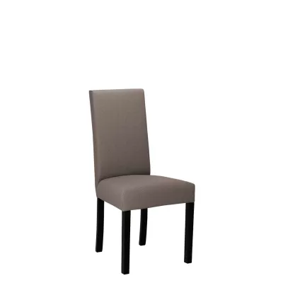 Jídelní čalouněná židle ENELI 2 - černá / hnědá 1