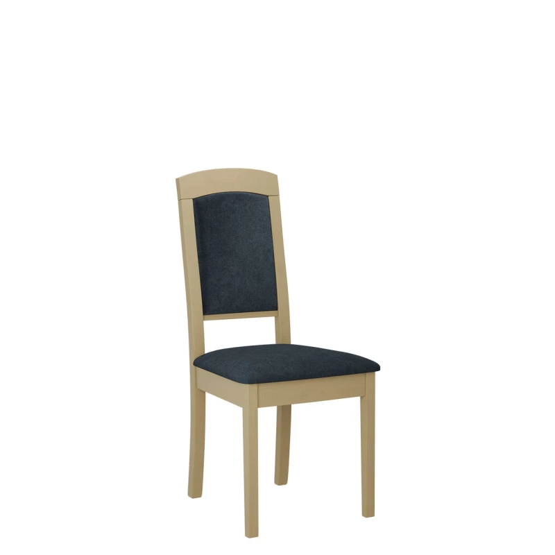 Čalouněná židle do kuchyně ENELI 14 - dub sonoma / námořnická modrá