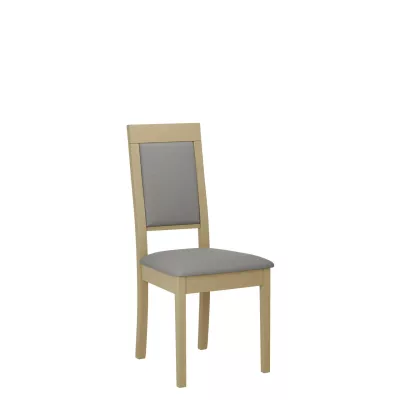 Kuchyňská čalouněná židle ENELI 13 - dub sonoma / šedá