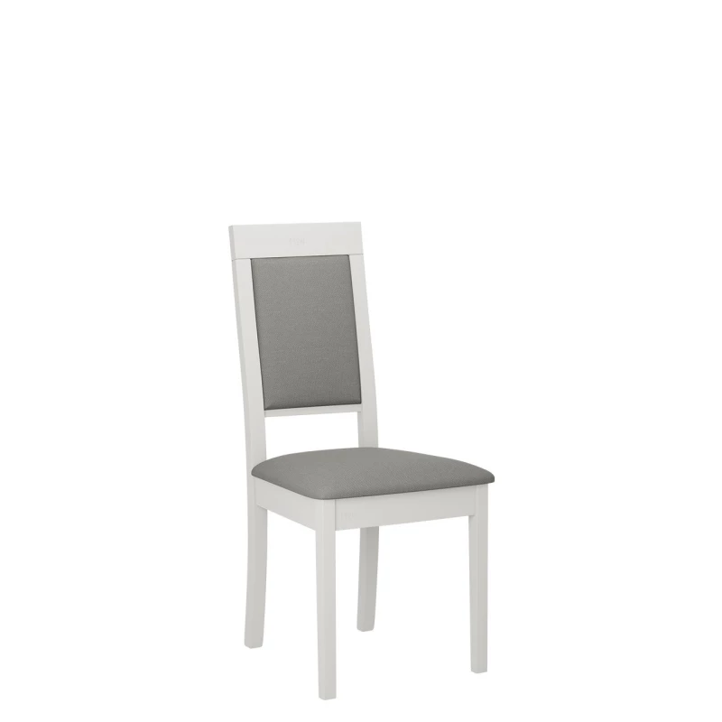 Kuchyňská čalouněná židle ENELI 13 - bílá / šedá