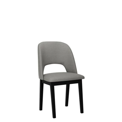 Kuchyňská čalouněná židle AFTON 2 - černá / šedá