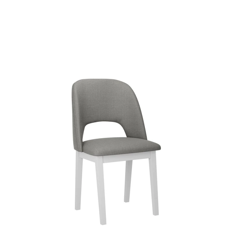 Kuchyňská čalouněná židle AFTON 2 - bílá / šedá