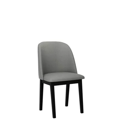 Čalouněná jídelní židle AFTON 1 - černá / šedá