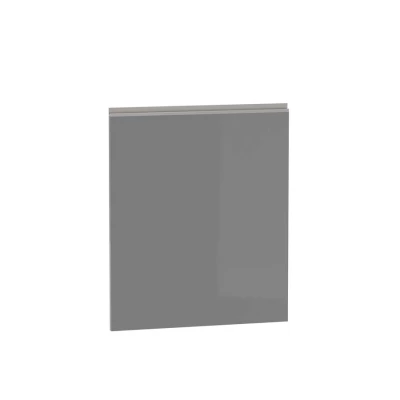 Dvířka pro vestavnou myčku ADAMA - 60x72 cm, lesklé šedé