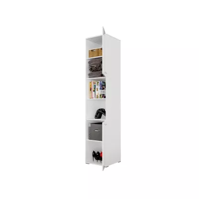 Vysoká skříňka CELENA 3 - šířka 45 cm, šedá