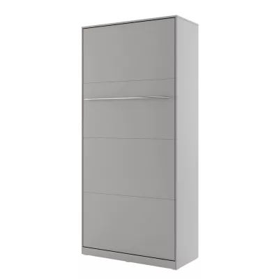 Vertikální sklápěcí jednolůžková postel 90x200 CELENA 1 - šedá