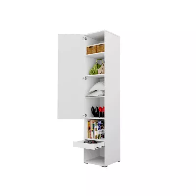 Sklápěcí postel se skříňkami 140x200 CELENA 3 - šedá