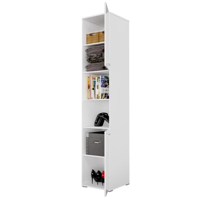 Sklápěcí postel se skříňkami 140x200 CELENA 3 - šedá