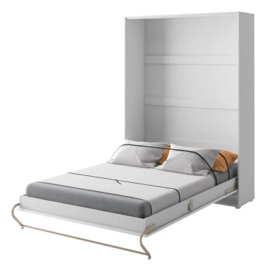 Sklápěcí postel se skříňkami 140x200 CELENA 3 - šedá