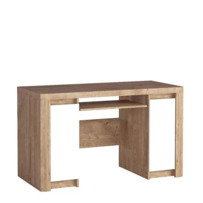 PC stolek DORITH - dub ribbeck / bílý