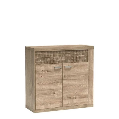 Komoda s dvířky ANNELISA - dub ribbeck