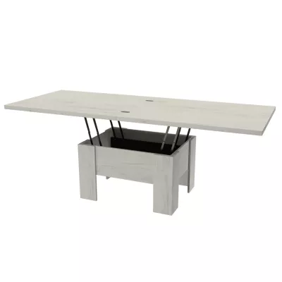 Rozkládací stůl VILKO - dub kraft bílý