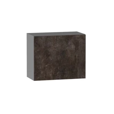 Digestořová skříňka ADAMA - šířka 60 cm, beton tmavý atelier / šedá
