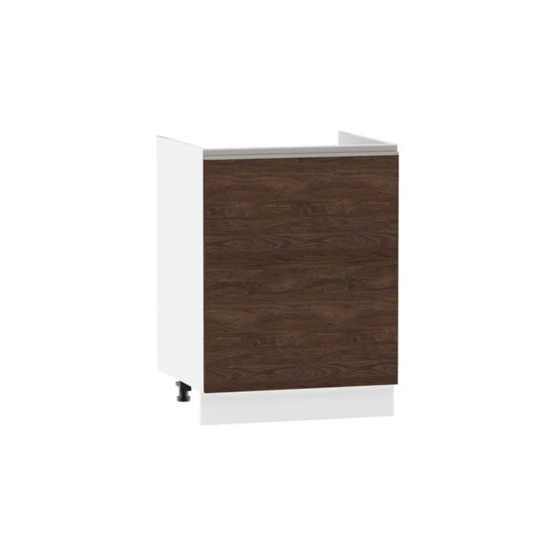 Dřezová skříňka ADAMA - šířka 50 cm, marine wood / bílá, nožky 10 cm