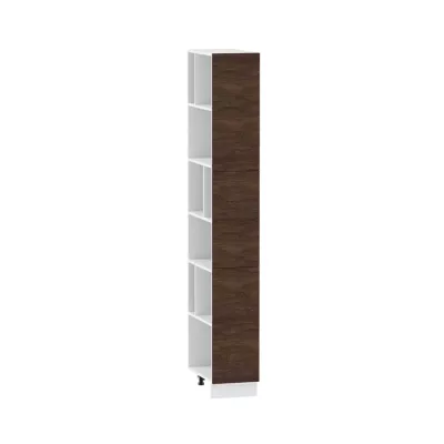 Kuchyňský regál ADAMA - šířka 30 cm, marine wood / bílý, nožky 10 cm