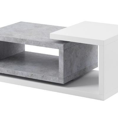 VÝPRODEJ - Atypický konferenční stolek KIBOU, beton Colorado