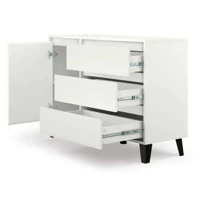 Kombinovaná komoda SITIVE - bílá