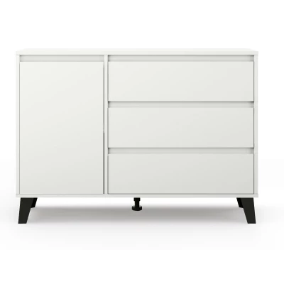 Kombinovaná komoda SITIVE - bílá