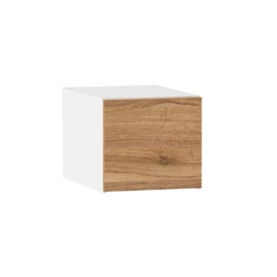 Kuchyňská závěsná skříňka ADAMA - šířka 40 cm, ořech lyon / bílá