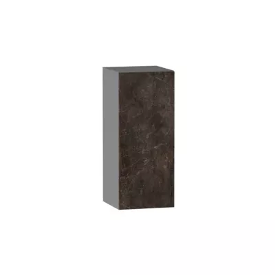 Horní kuchyňská skříňka ADAMA - šířka 30 cm, beton tmavý atelier / šedá