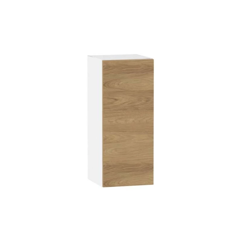 Horní kuchyňská skříňka ADAMA - šířka 30 cm, hickory přírodní / bílá