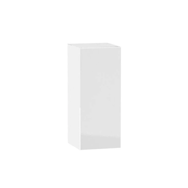 Horní kuchyňská skříňka ADAMA - šířka 30 cm, lesklá bílá / bílá