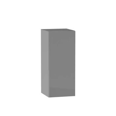 Horní kuchyňská skříňka ADAMA - šířka 30 cm, lesklá šedá / šedá