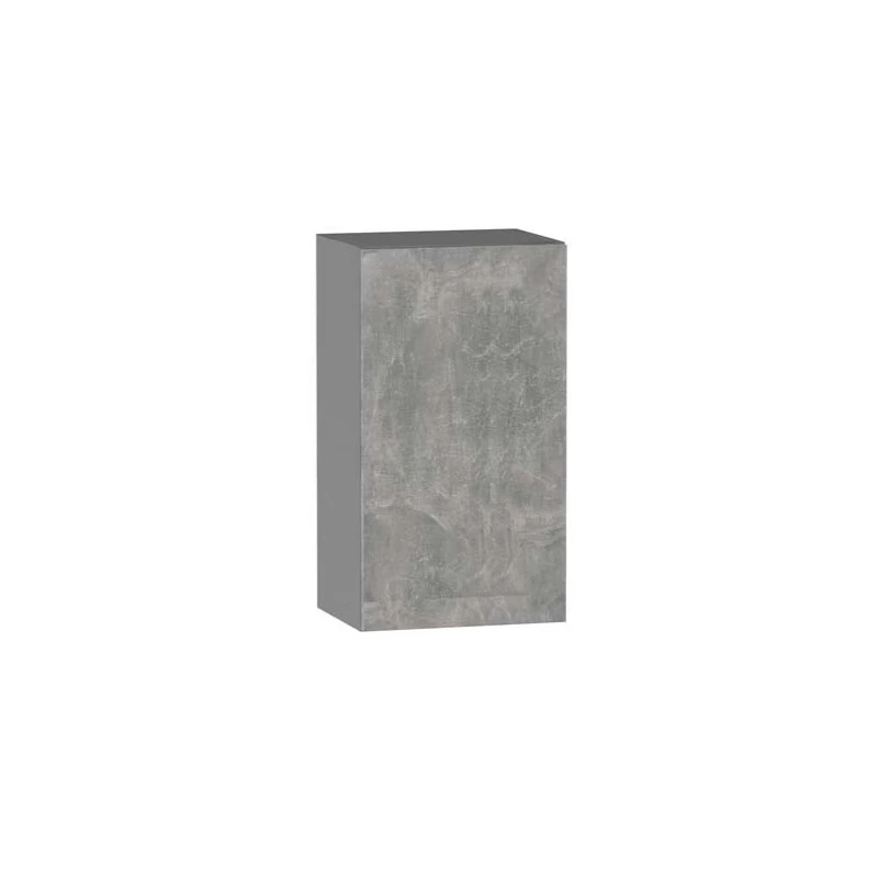 Horní kuchyňská skříňka ADAMA - šířka 40 cm, beton světlý atelier / šedá