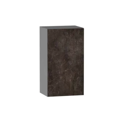 Horní kuchyňská skříňka ADAMA - šířka 40 cm, beton tmavý atelier / šedá