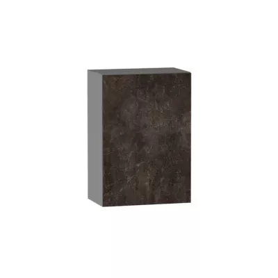 Horní kuchyňská skříňka ADAMA - šířka 50 cm, beton tmavý atelier / šedá